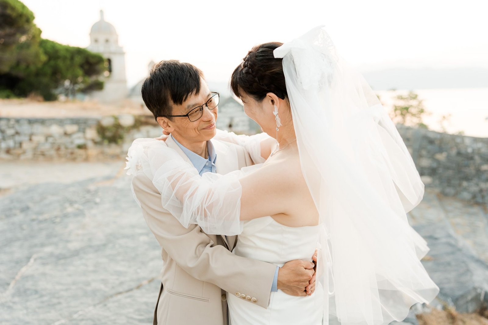 Pre-wedding photoshoot in Portovenere, Italy