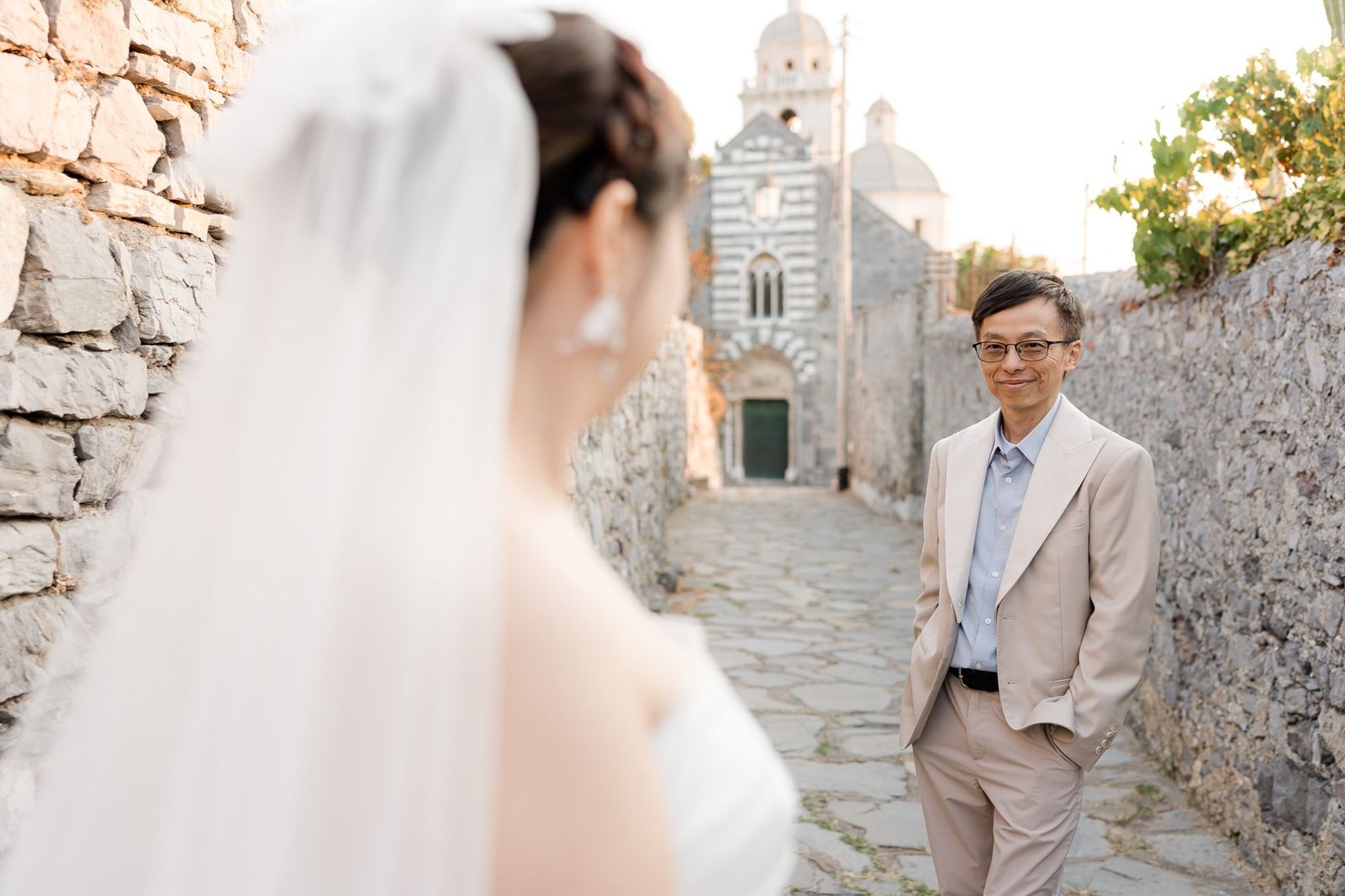 Pre-wedding photoshoot in Portovenere, Italy