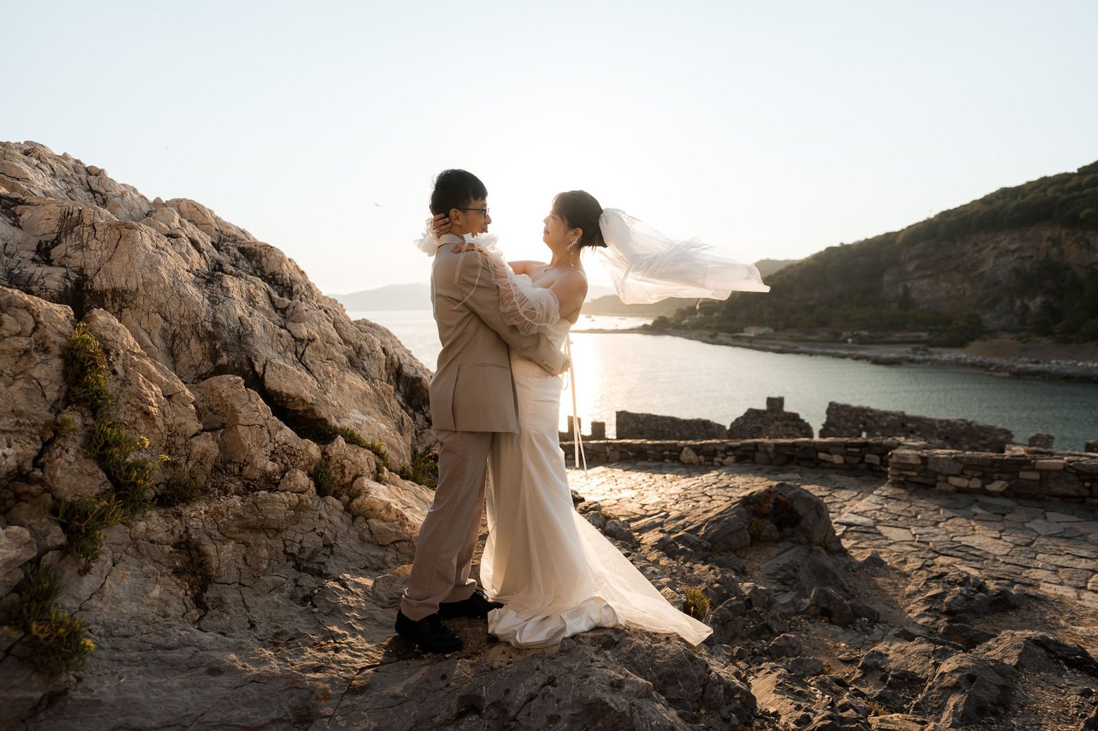Pre-wedding photoshoot in Portovenere, Italy