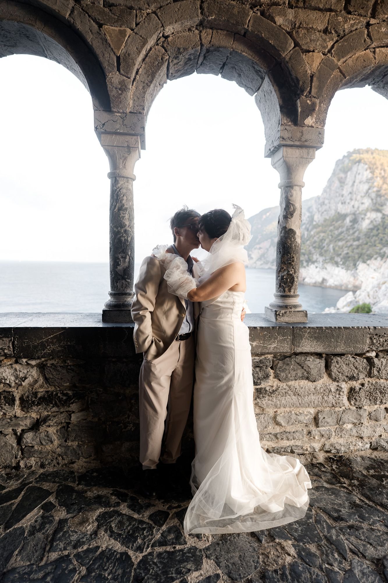 Pre-wedding photoshoot in Portovenere, Italy