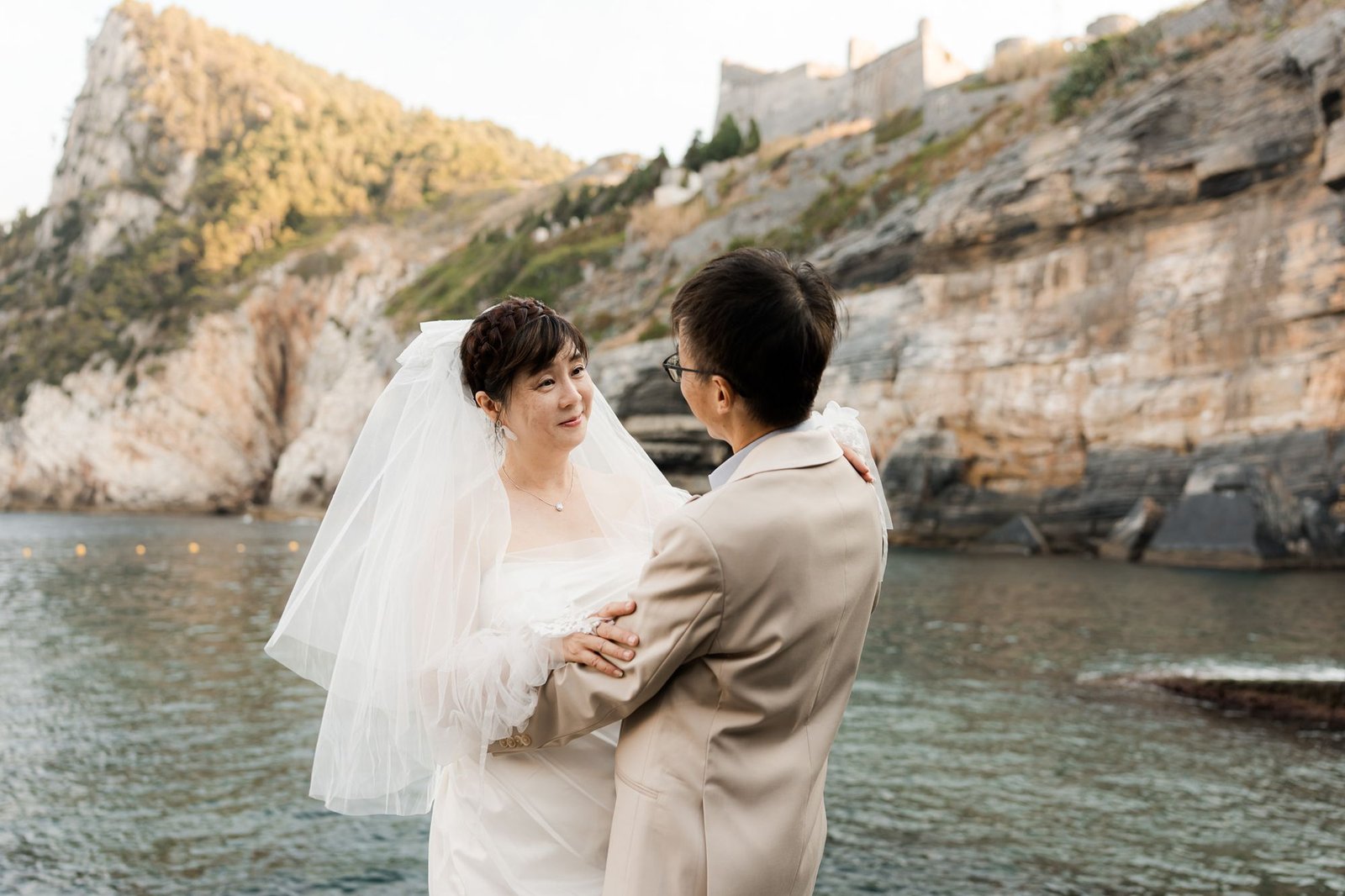 Pre-wedding photoshoot in Portovenere, Italy