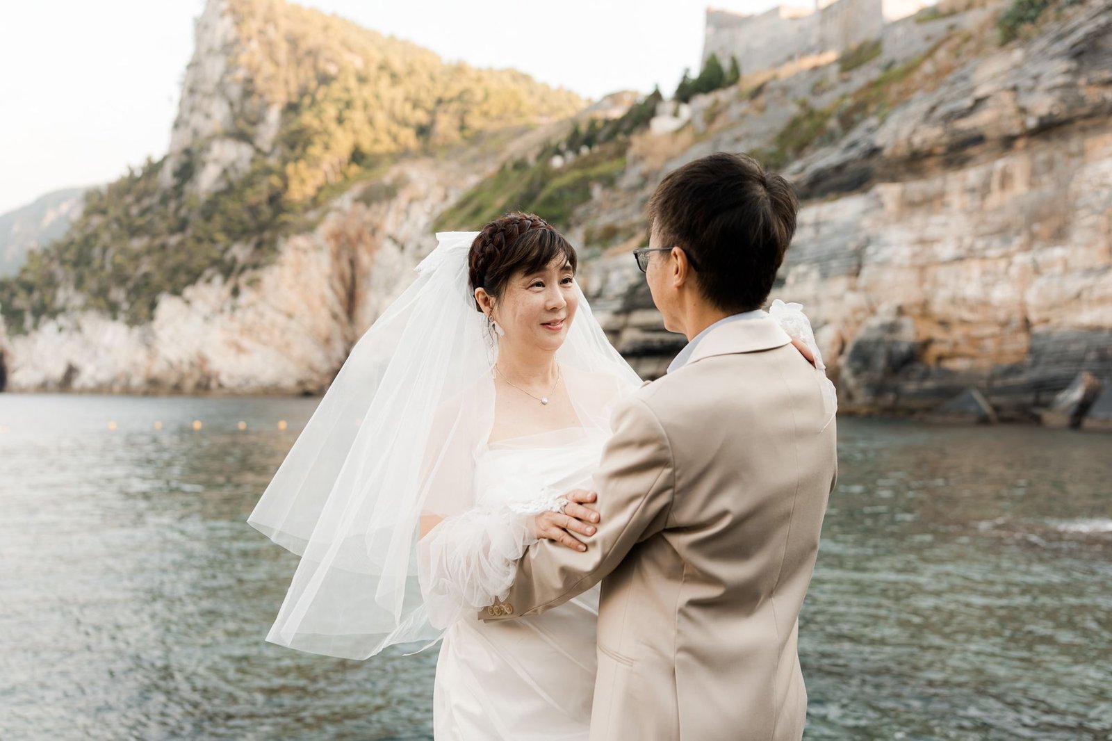 Pre-wedding photoshoot in Portovenere, Italy